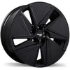 Fast Wheels EV01(+) for Tesla Model 3 Wheels 18" - Satin Black (Set of 4) - Aftermarket EV